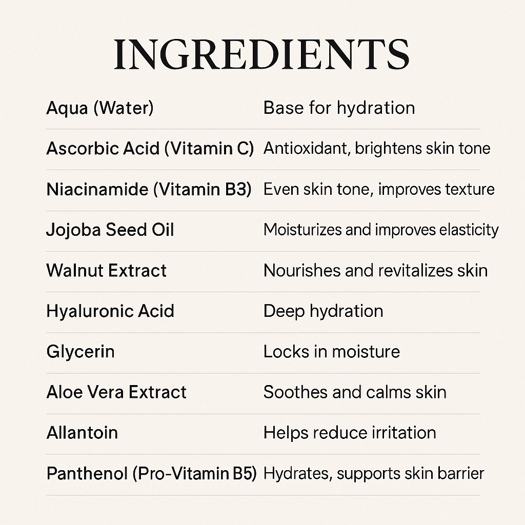 Clarigen Hoygi Vitamin C Dark Spot Corrector Cream – Brightening & Skin Tone Evening Moisturizer