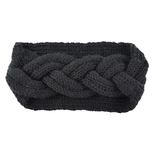Crossover Knitted Wool Headband